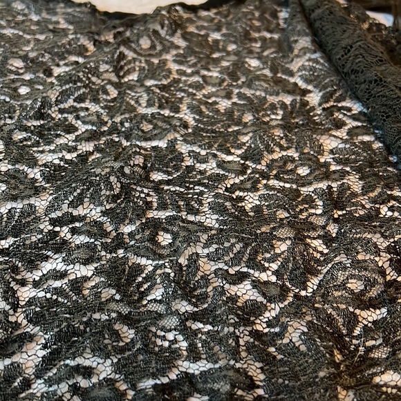 Antique Victorian Black Silk Mourning Hat, gloves, lace collar- PRICE FIRM - Picture 7 of 9